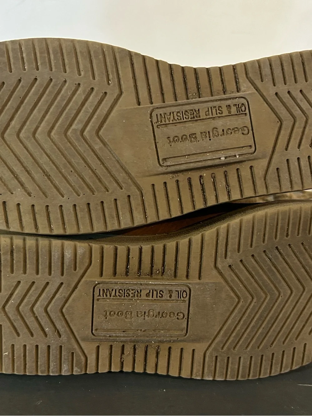 Georgia Wellington leather work boots 7.5